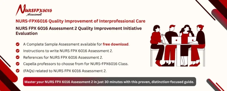 NURS FPX 6016 Assessment 2 Quality Improvement Initiative Evaluation